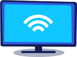 wifi internet op tv
