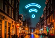 Wifi internet in een Nederlandse stad